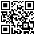 同窓会HPへのリンクのQRコード